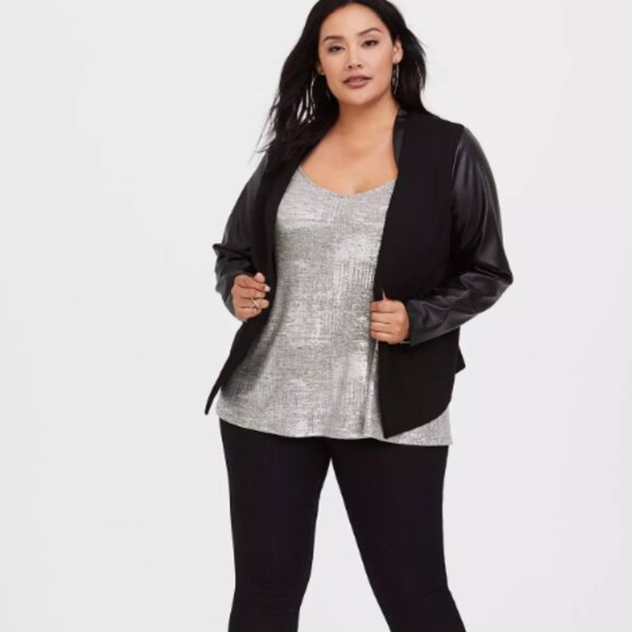 Torrid Foil Hacci Swing Cami - Picture 3 of 11